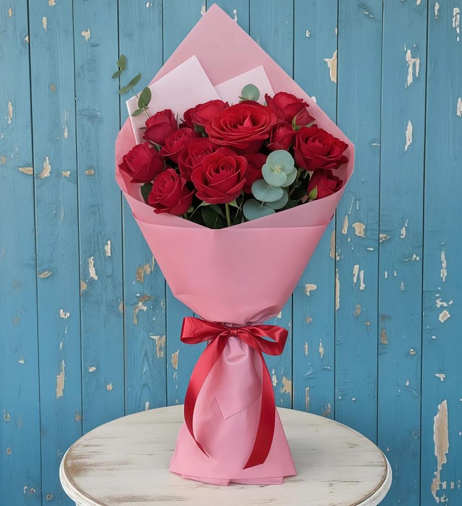 Букет цветов из: Розы в Екатериноградской