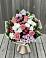 Букет цветов из: Альстромерии, Гвоздики, Розы и Хризантемы в Екатериноградской