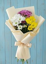 Букет цветов из:  Хризантемы в Екатериноградской