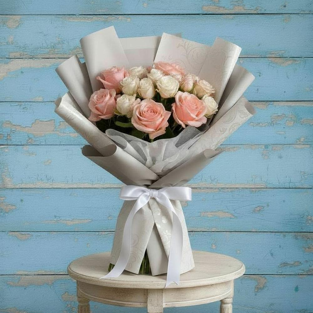 Букет цветов из: Розы в Екатериноградской