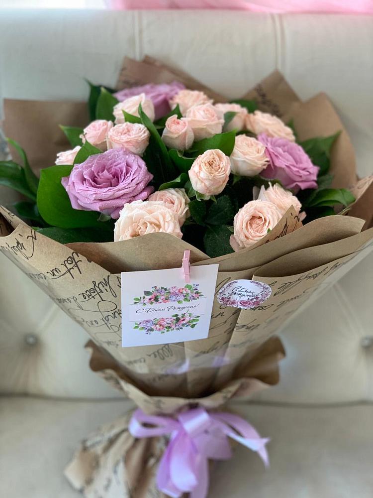 Букет цветов из: Розы в Екатериноградской