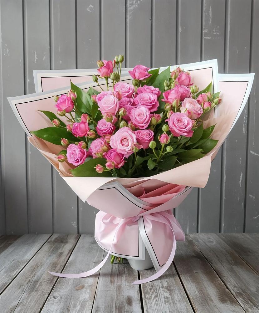Букет Розовый кустик в Екатериноградской