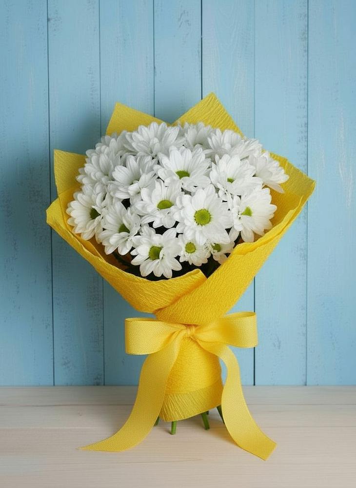 Букет цветов из: Хризантемы в Екатериноградской