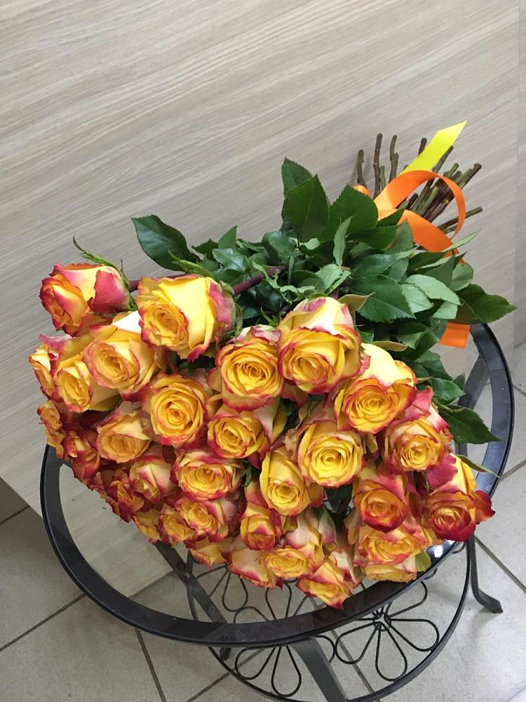 Букет Желтые розы в Екатериноградской