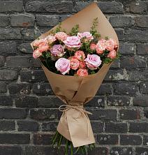 Букет цветов из:  Розы в Екатериноградской