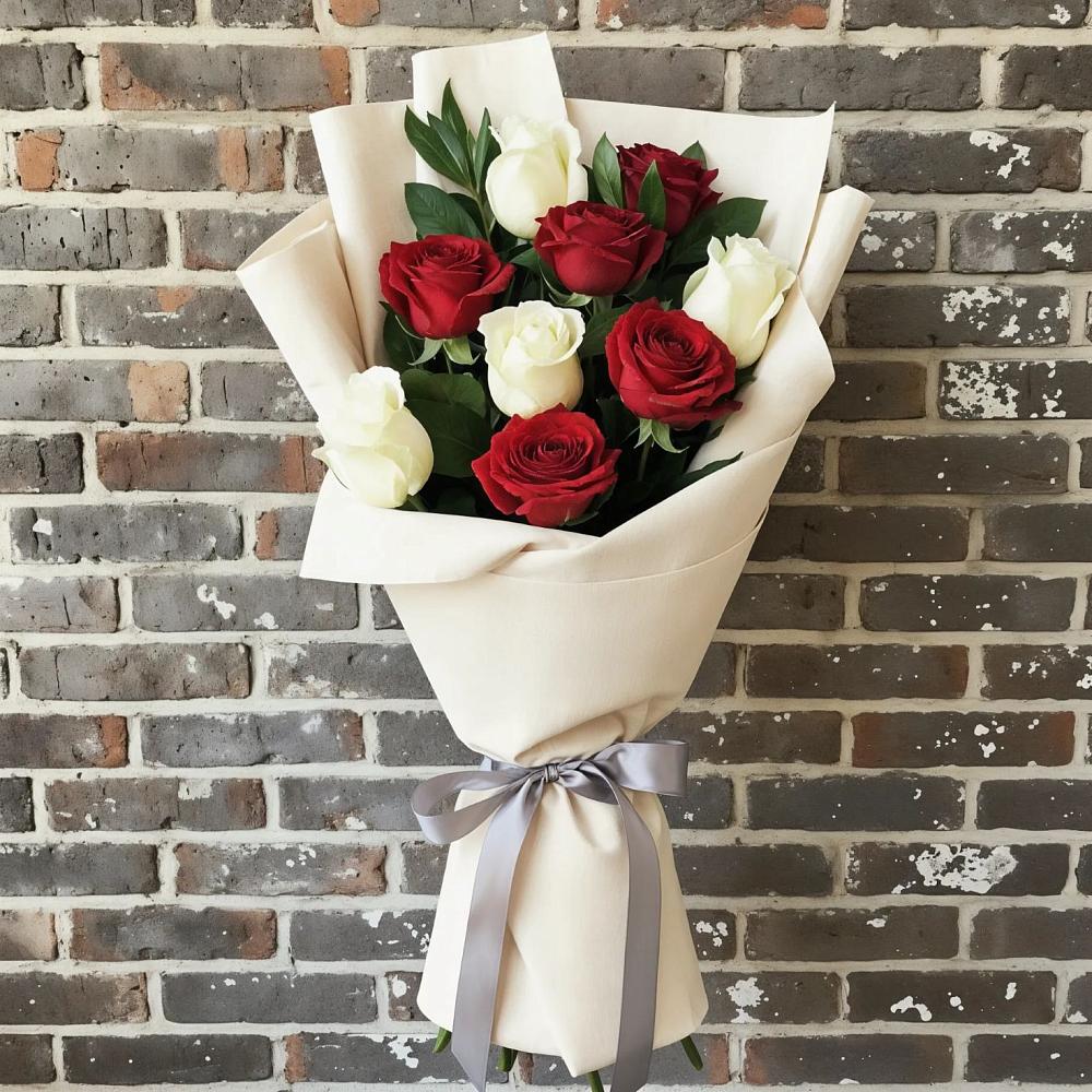 Букет цветов из: Розы в Екатериноградской