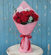Букет цветов из:  Розы в Екатериноградской