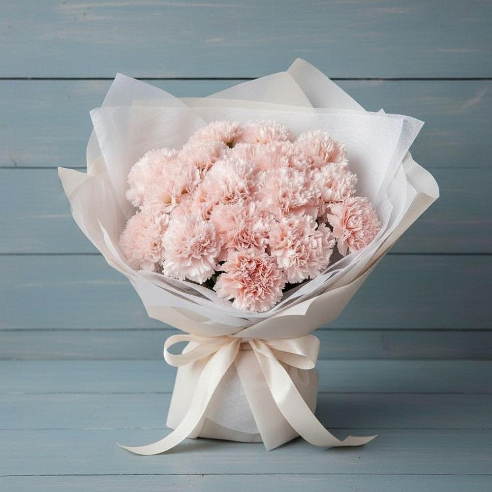 Букет цветов из: Гвоздики в Екатериноградской